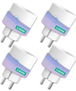 Prise Connectée Alexa 16A 2,4/5GHz WiFi lot de 4 – Antela